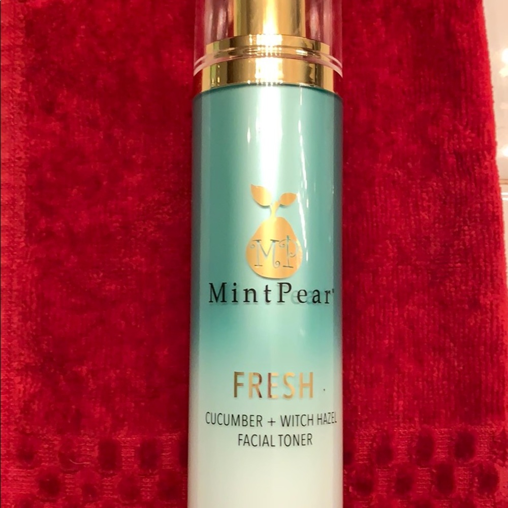 Mint pear facial toner
